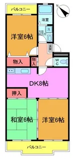 メゾン・シーウィンド【3階】の間取り