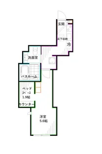 東京都中野区若宮1【マンション】の間取り