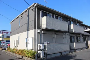 愛知県あま市篠田稲荷【アパート】の外観