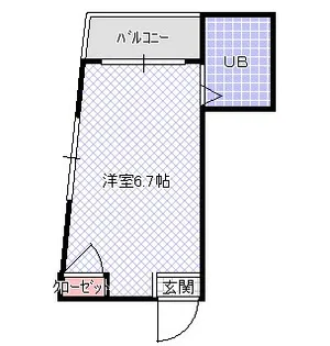 スターブライトマンション【3階】の間取り