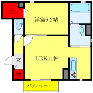 Felio【2階】の間取り