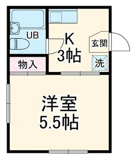 サマックス・アビタシオン【2階】の間取り