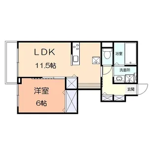 グランルーチェ【1階】の間取り