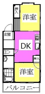 西焼津ターミナルシティ【1階】の間取り