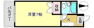 八久ホーム【2階】の間取り