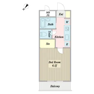 アクア・ヴォーチェ【3階】の間取り