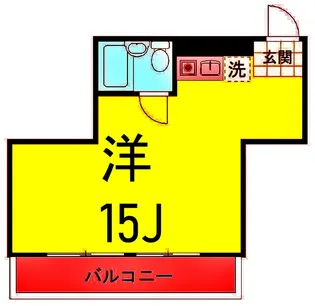 ライオンズマンション西横浜第3【5階】の間取り
