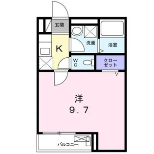 ウィステローナ【3階】の間取り