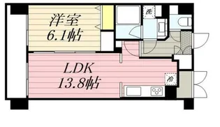東京都世田谷区駒沢2【マンション】の間取り