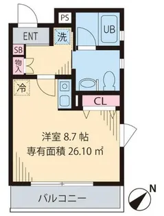 和泉ハウス【3階】の間取り