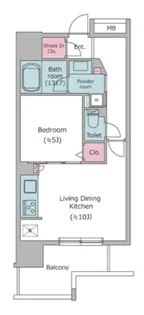 東京都品川区中延6【マンション】の間取り