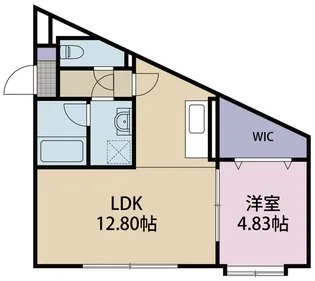 カンフィーシャトー【1階】の間取り