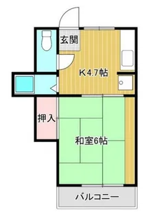 コーエイハイツ【2階】の間取り