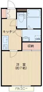 ローラン【2階】の間取り