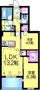 (仮称)千葉市中央区登戸5丁目メゾン【1階】の間取り