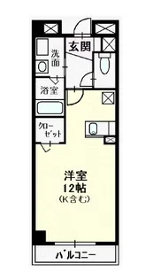サンセル本所【2階】の間取り