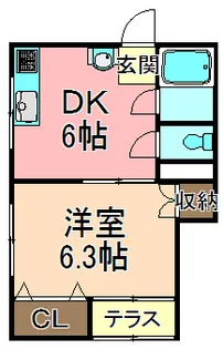 東京都足立区梅島3【マンション】の間取り