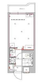 ラ・レジダンス・ド・アドラーブル【3階】の間取り