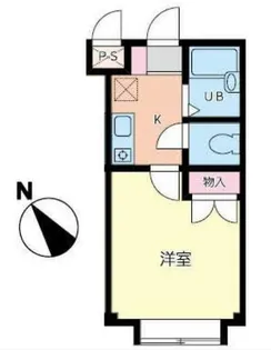 ベルシティ東仙台【2階】の間取り