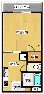 ウィンブルドン21【3階】の間取り