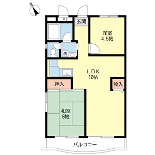 石渡第7ビル【3階】の間取り