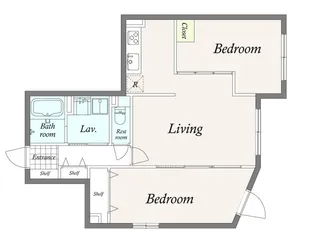 GRAN PASEO等々力【4階】の間取り