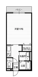 フルールKOUSEI【1階】の間取り