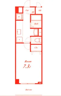 ステラ新丸子【4階】の間取り