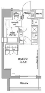 ザ・パークハビオ駒込【5階】の間取り