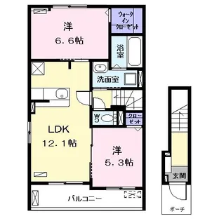 ソラリウム B【2階】の間取り