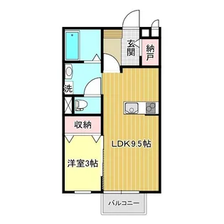 グランヴィーブル【2階】の間取り