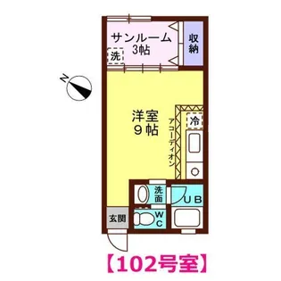アワハウス【1階】の間取り