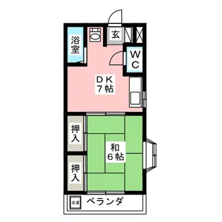 名和第1ビル【3階】の間取り