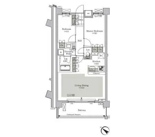 パークキューブ西ヶ原ステージ【6階】の間取り