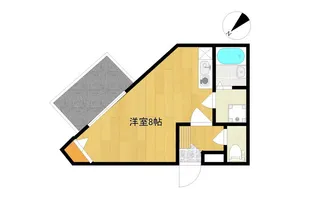 ヴァロンセ薬院【5階】の間取り