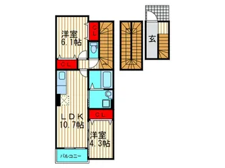 サニー・ヒルの間取り