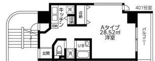 F・K BUILDING【4階】の間取り