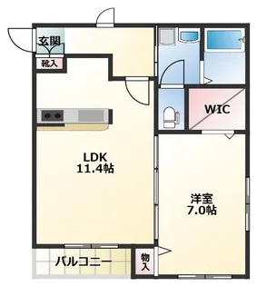 ファンファーレ【2階】の間取り