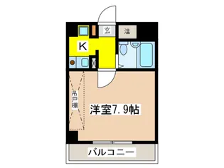 田沢ビル【6階】の間取り