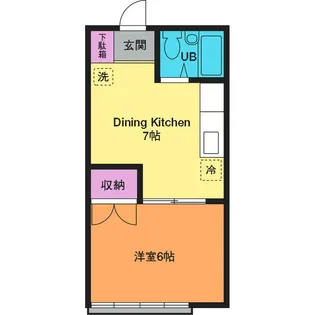 サーブハイツ【2階】の間取り