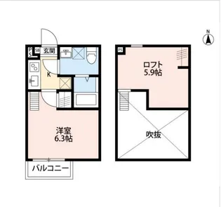 プロローグ【2階】の間取り