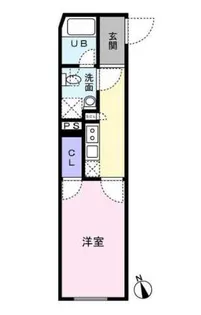 ミライズ新宿戸山【4階】の間取り