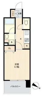 LiveCasa仙台長町【7階】の間取り