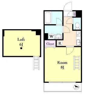 ハピネス・テン【1階】の間取り