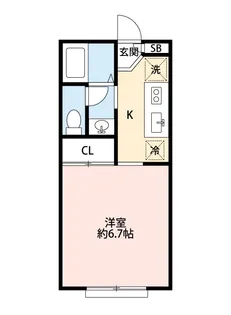 COMHOUSEII【1階】の間取り