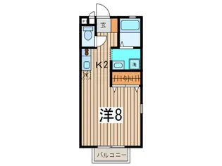メゾン桜山【1階】の間取り