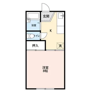 グリーンガーデンA棟【1階】の間取り