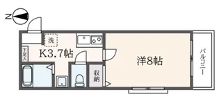 CASA BRANZINO【1階】の間取り