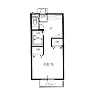 センターアーバン【2階】の間取り