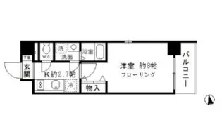 SK garden 葛西【3階】の間取り